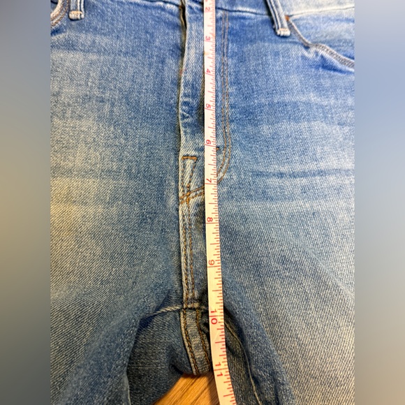 MOTHER Blue High Waisted Looker Women's Skinny Jeans - Picture 6 of 9